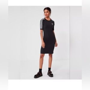 Adidas Original Three Stripe Midi Dress